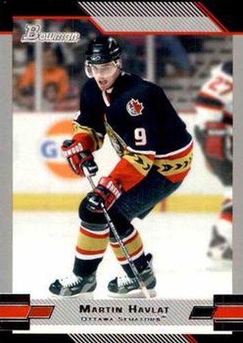 #109 Martin Havlat - Ottawa Senators - 2003-04 Bowman Draft Picks and Prospects Hockey