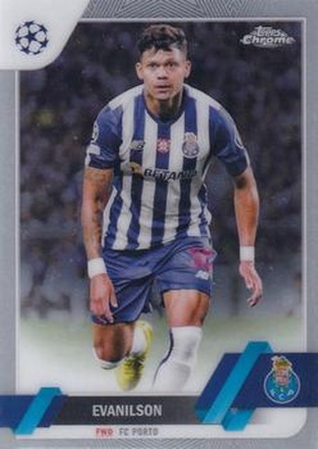 #109 Evanilson - Porto - 2022-23 Topps Chrome UEFA Club Competitions Soccer