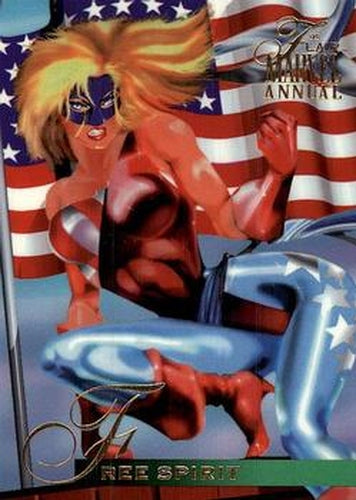 #109 Free Spirit - 1995 Flair Marvel Annual