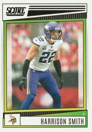 #109 Harrison Smith - Minnesota Vikings - 2022 Score Football