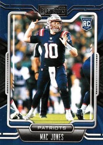 #109 Mac Jones - New England Patriots - 2021 Panini Playbook Football
