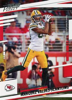 #109 Marquez Valdes-Scantling - Kansas City Chiefs - 2022 Panini Prestige Football