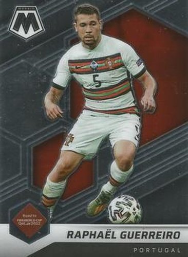 #109 Raphael Guerreiro - Portugal - 2021-22 Panini Mosaic Road to FIFA World Cup Soccer