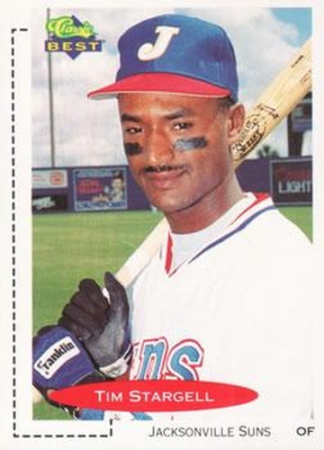 #109 Tim Stargell - Jacksonville Suns - 1991 Classic Best Baseball
