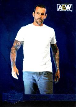 #109 CM Punk - 2022 SkyBox Metal Universe AEW Wrestling