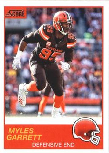 #109 Myles Garrett - Cleveland Browns - 2019 Score Football