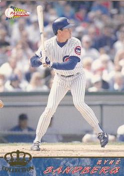 #109 Ryne Sandberg - Chicago Cubs - 1994 Pacific Baseball