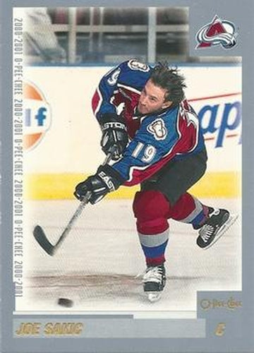#109 Joe Sakic - Colorado Avalanche - 2000-01 O-Pee-Chee Hockey