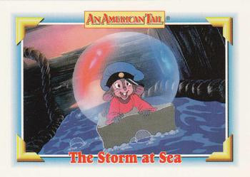 #109 The Storm at Sea - 1991 Impel An American Tail: Fievel Goes West