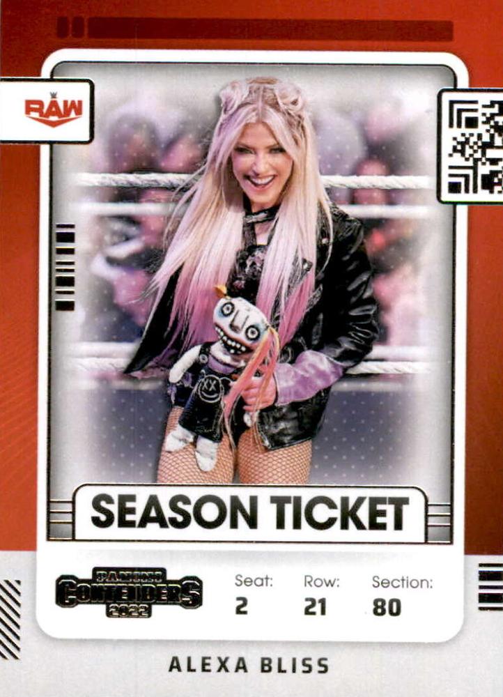 #109 Alexa Bliss - 2022 Panini Chronicles WWE Wrestling