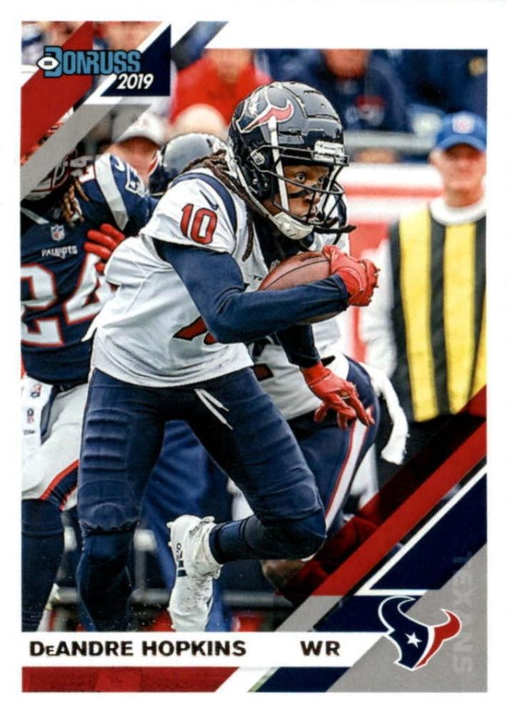 #109 DeAndre Hopkins - Houston Texans - 2019 Donruss Football