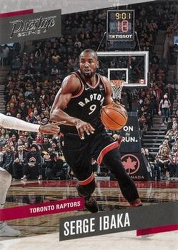 #109 Serge Ibaka - Toronto Raptors - 2017-18 Panini Prestige Basketball