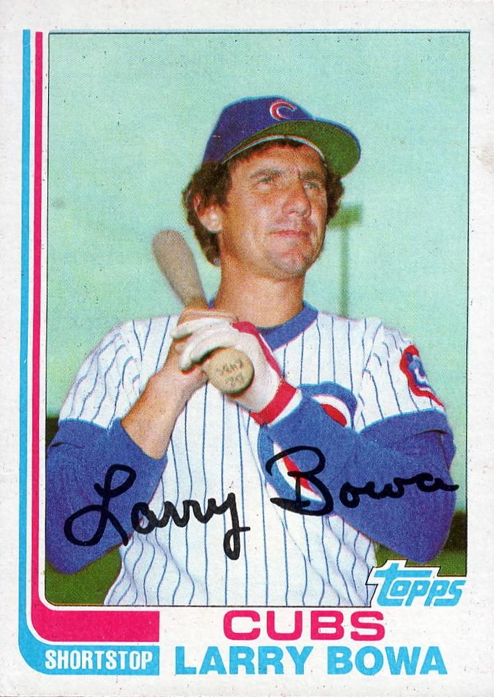 #10T Larry Bowa - Chicago Cubs - 1982 Topps Traded Baseball