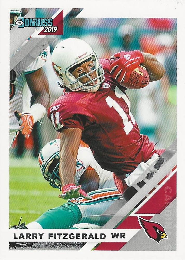 #10V Larry Fitzgerald - Arizona Cardinals - 2019 Donruss Football