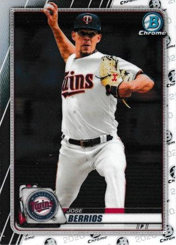#10 Jose Berrios - Minnesota Twins - 2020 Bowman Chrome Baseball