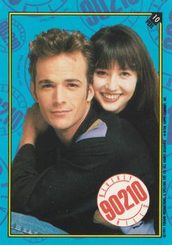 #10 Dylan / Brenda - 1991 Topps Beverly Hills 90210 - Stickers