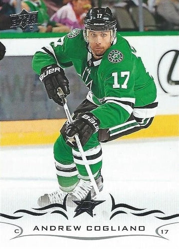 #510 Andrew Cogliano - Dallas Stars - 2018-19 Upper Deck Hockey