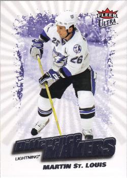 #DM10 Martin St. Louis - Tampa Bay Lightning - 2008-09 Ultra - Difference Makers Hockey