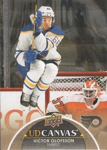 #C10 Victor Olofsson - Buffalo Sabres - 2021-22 Upper Deck - UD Canvas Hockey
