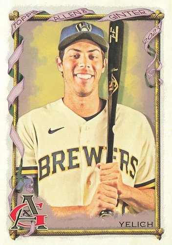 #10 Christian Yelich - Milwaukee Brewers - 2023 Topps Allen & Ginter Baseball