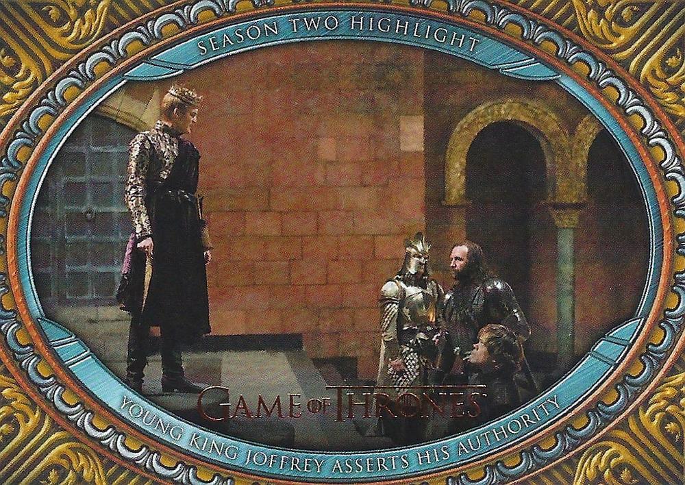 #10 Young King Joffrey Asserts His Authority - 2022 Rittenhouse Game of Thrones