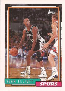 #10 Sean Elliott - San Antonio Spurs - 1992-93 Topps Basketball