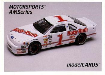 #10 Jeff Gordon's Car - Bill Davis Racing - 1992 Motorsports Modelcards AM Series Racing