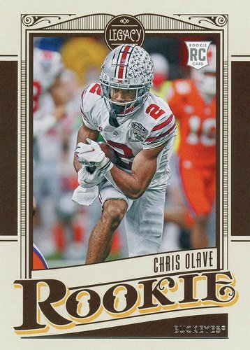 #10 Chris Olave - Ohio State Buckeyes - 2022 Panini Chronicles Draft Picks - Legacy Rookies Football