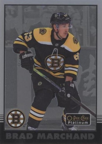 #R-10 Brad Marchand - Boston Bruins - 2020-21 O-Pee-Chee Platinum - Retro Hockey