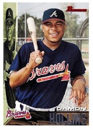 #10 Damon Hollins - Atlanta Braves - 1995 Bowman Baseball