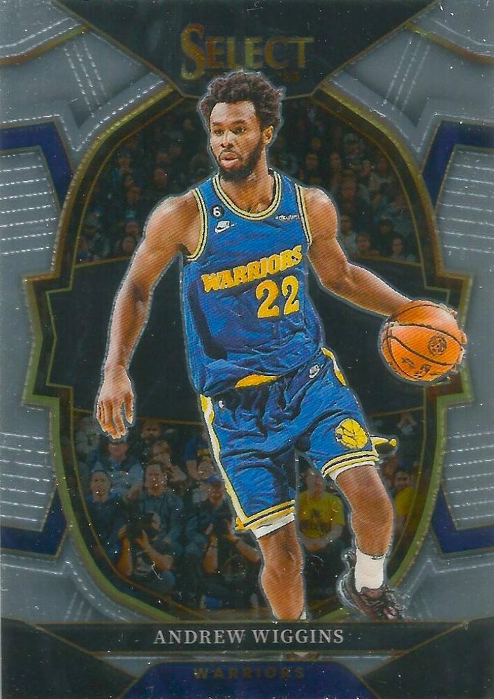 #10 Andrew Wiggins - Golden State Warriors - 2022-23 Panini Select Basketball
