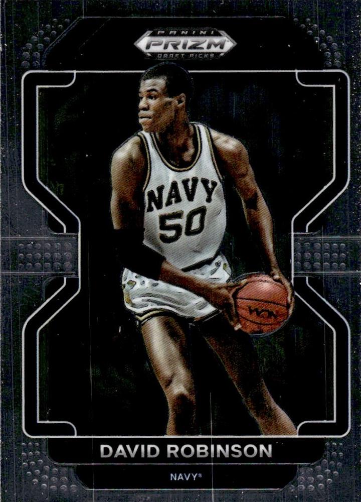 #10 David Robinson - Navy Midshipmen - 2022 Panini Prizm Draft Picks Basketball