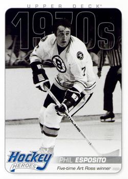 #HH36 Phil Esposito - Boston Bruins - 2011-15 Upper Deck - Hockey Heroes