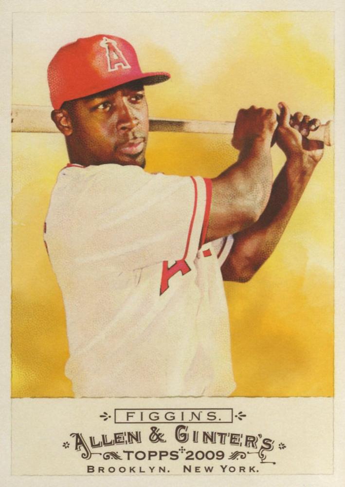#10 Chone Figgins - Los Angeles Angels - 2009 Topps Allen & Ginter Baseball