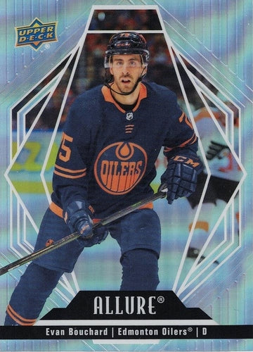 #10 Evan Bouchard - Edmonton Oilers - 2022-23 Upper Deck Allure Hockey