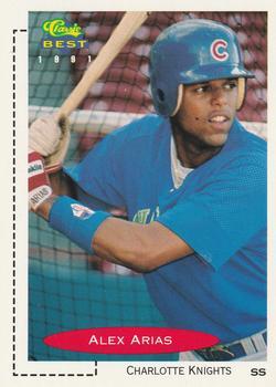 #10 Alex Arias - Charlotte Knights - 1991 Classic Best Baseball