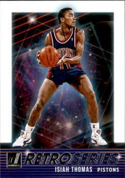 #10 Isiah Thomas - Detroit Pistons - 2021-22 Donruss - Retro Series Basketball