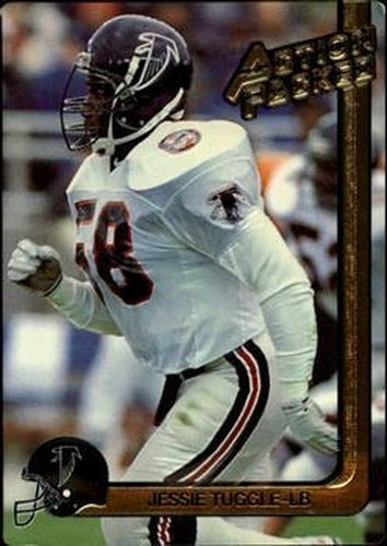 #10 Jessie Tuggle - Atlanta Falcons - 1991 Action Packed Football