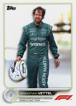 #10 Sebastian Vettel - Aston Martin Aramco Cognizant Formula One Team - 2022 Topps Formula 1 Racing
