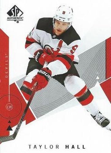 #10 Taylor Hall - New Jersey Devils - 2018-19 SP Authentic Hockey