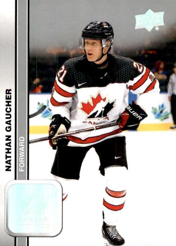 #10 Nathan Gaucher - Canada - 2023 Upper Deck Team Canada Juniors Hockey
