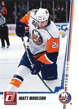 #10 Matt Moulson - New York Islanders - 2010-11 Donruss Hockey