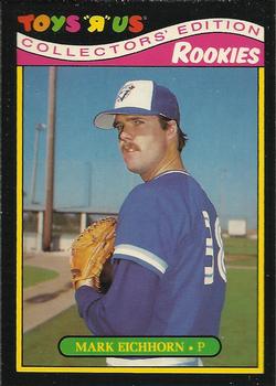 #10 Mark Eichhorn - Toronto Blue Jays - 1987 Topps Toys "R" Us Rookies Baseball
