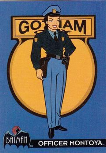 #10 Officer Montoya - 1993 Topps Batman The Animated Series