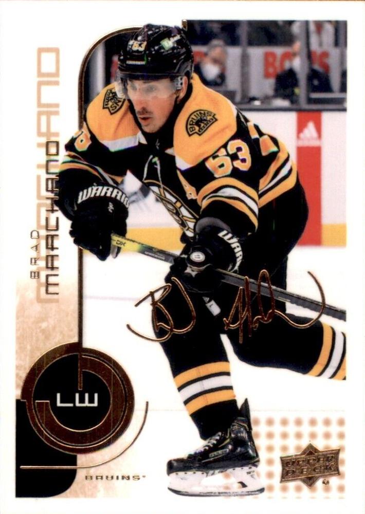 #10 Brad Marchand - Boston Bruins - 2022-23 Upper Deck MVP - 20th Anniversary Hockey