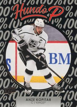 #HP-10 Anze Kopitar - Los Angeles Kings - 2021-22 Upper Deck - Hundo P Hockey