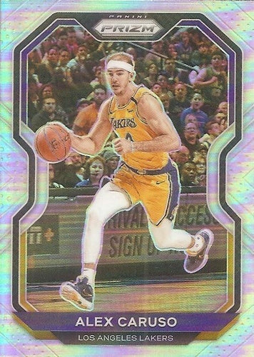 #10 Alex Caruso - Los Angeles Lakers - 2020-21 Panini Prizm - Silver Prizms Basketball