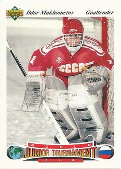 #10 Ildar Mukhometov - CIS - 1991-92 Upper Deck Czech World Juniors Hockey