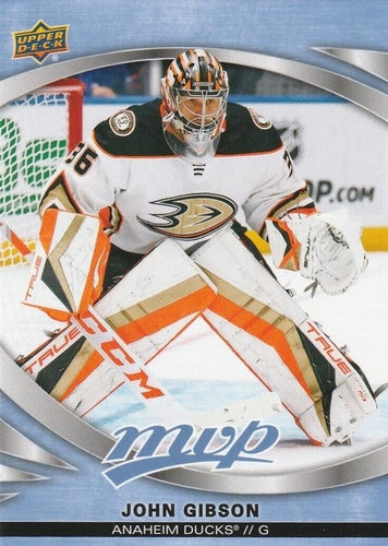 #10 John Gibson - Anaheim Ducks - 2023-24 Upper Deck MVP - Ice Battles Hockey