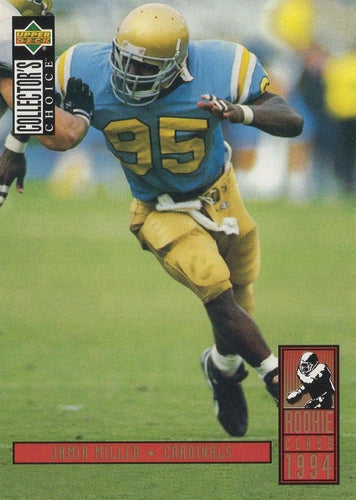 #10 Jamir Miller - Arizona Cardinals - 1994 Collector's Choice Football